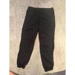 Mother Black Casual Stretch Twill Cargo Pants Size 27